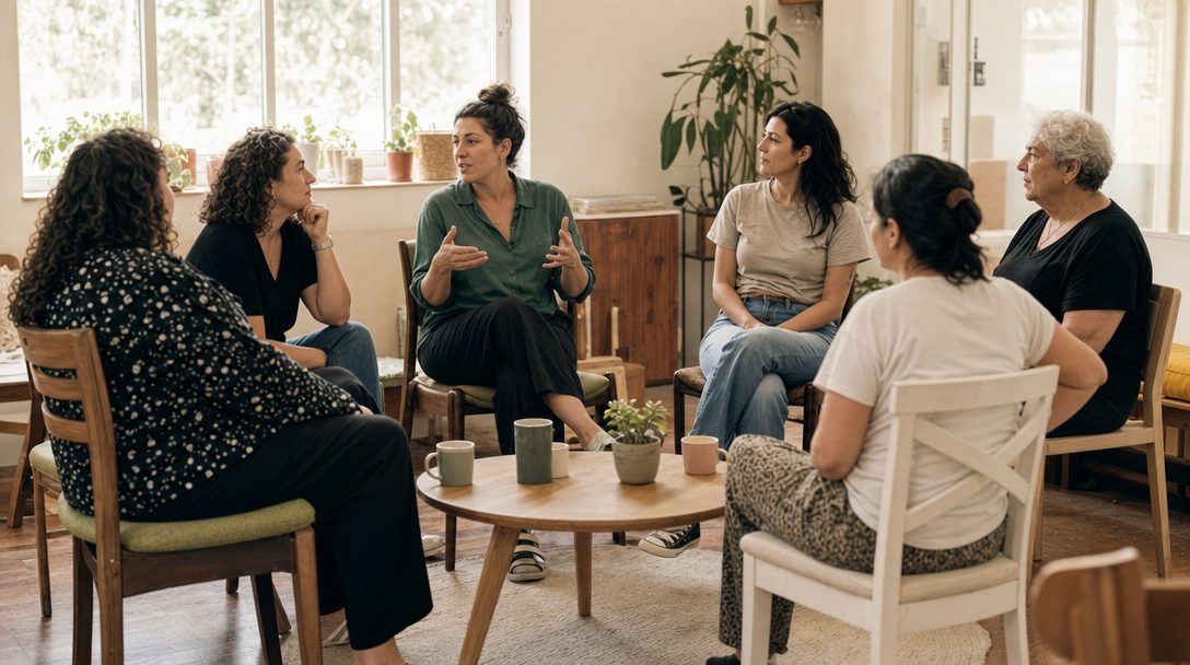 קבוצות תמיכה הפרעות אכילה – איך בוחרים מרחב בטוח