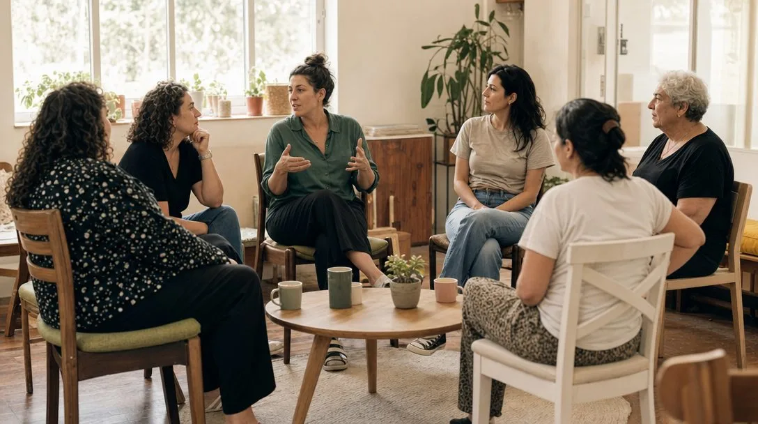 קבוצות תמיכה הפרעות אכילה – איך בוחרים מרחב בטוח