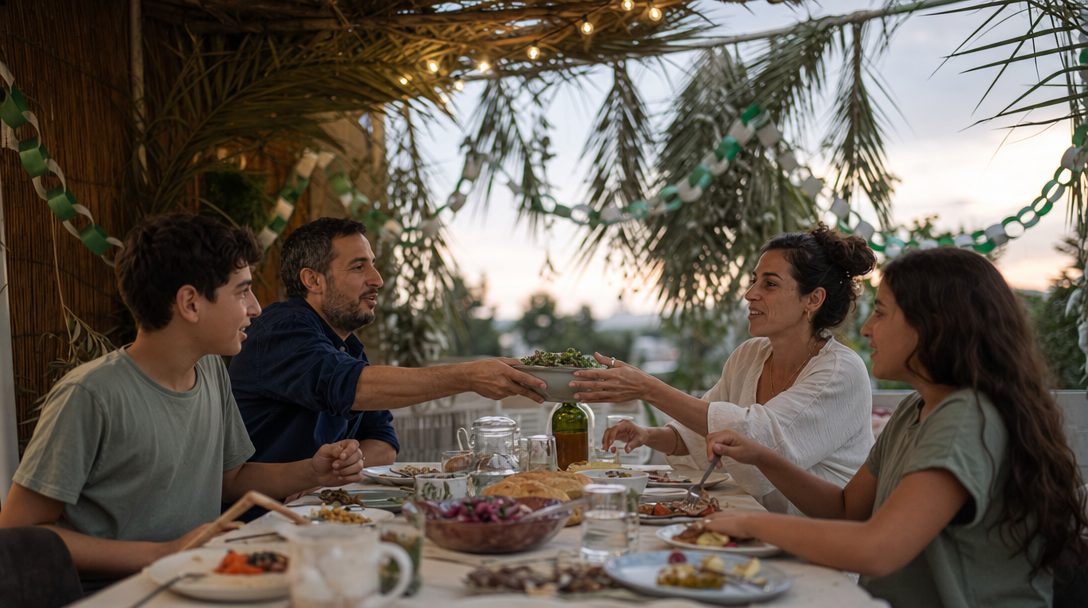 סוכות בלי שגרה – איך שומרים על סדר אכילה מחוץ לבית